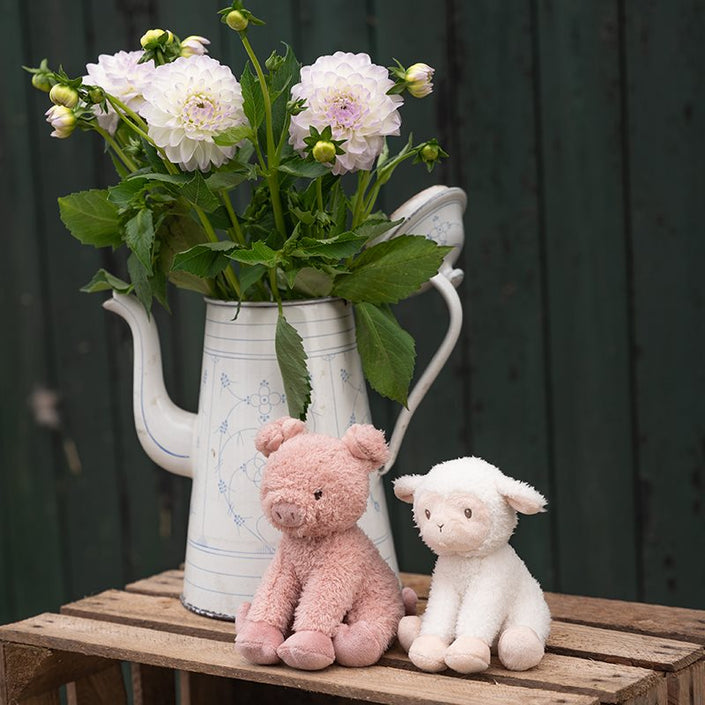 Little Dutch knuffel varken Little Farm 17 cm 0 mnd+ LD8828b