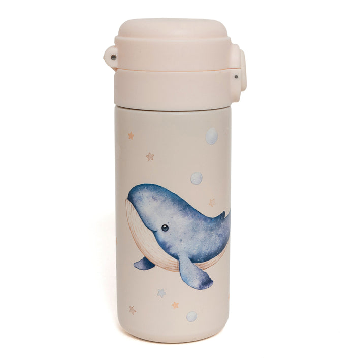 Petit Monkey stainless steel drinkfles Whale