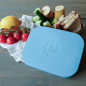 BLAFRE lunchbox stainless steel blueBL4704