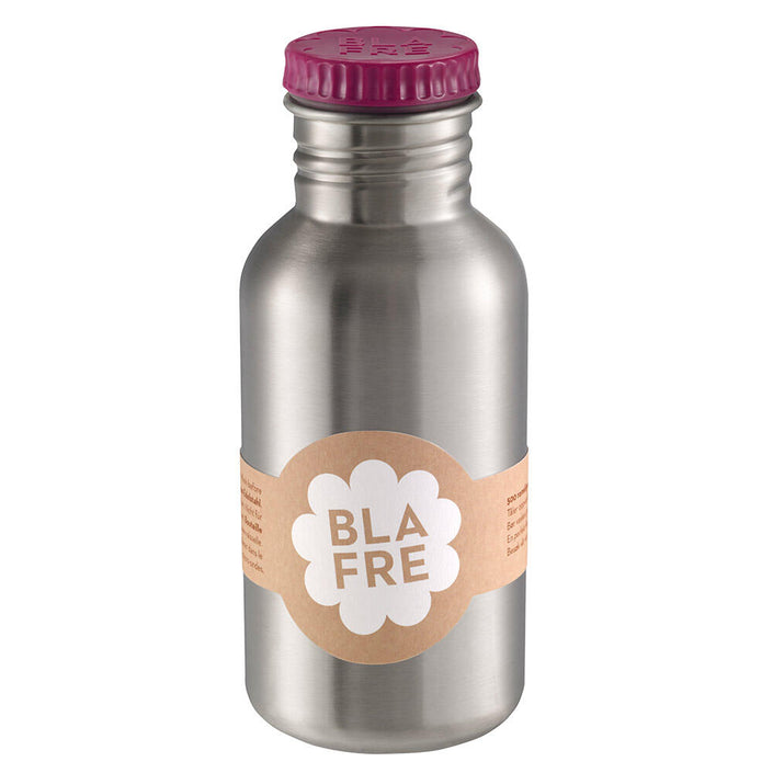 BLAFRE drinkfles RVS plum 500 ml
