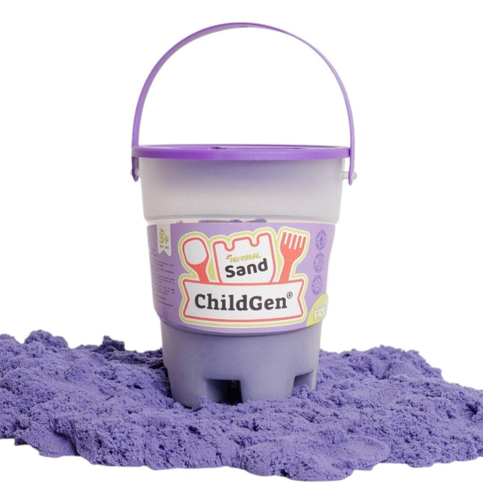 ChildGen kinetisch zand paars 500g 005032062 d