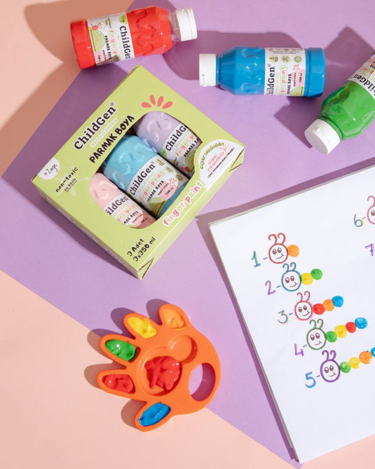 ChildGen vinger verfpalet