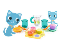 DJECO serviesset met gebak kitten 18 mnd+2