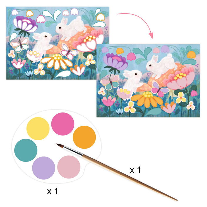 DJECO knutselset Fluffy box 6jr+