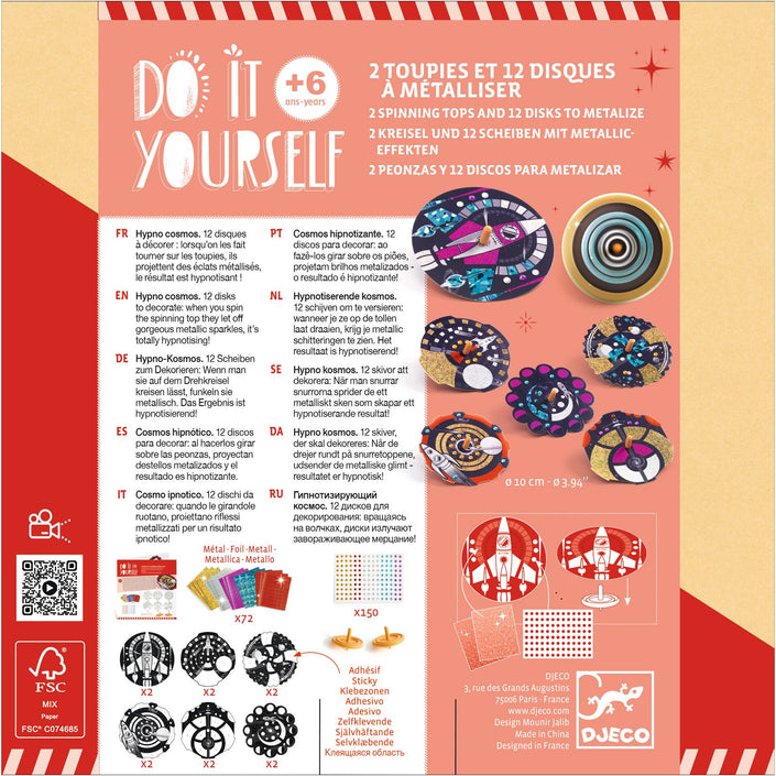 DJECO DIY hypno comos tollen maken 6 jr+