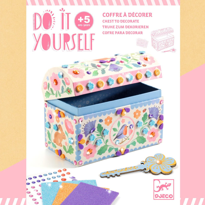 DJECO DIY schatkist versieren 5 jr+DJ07929c