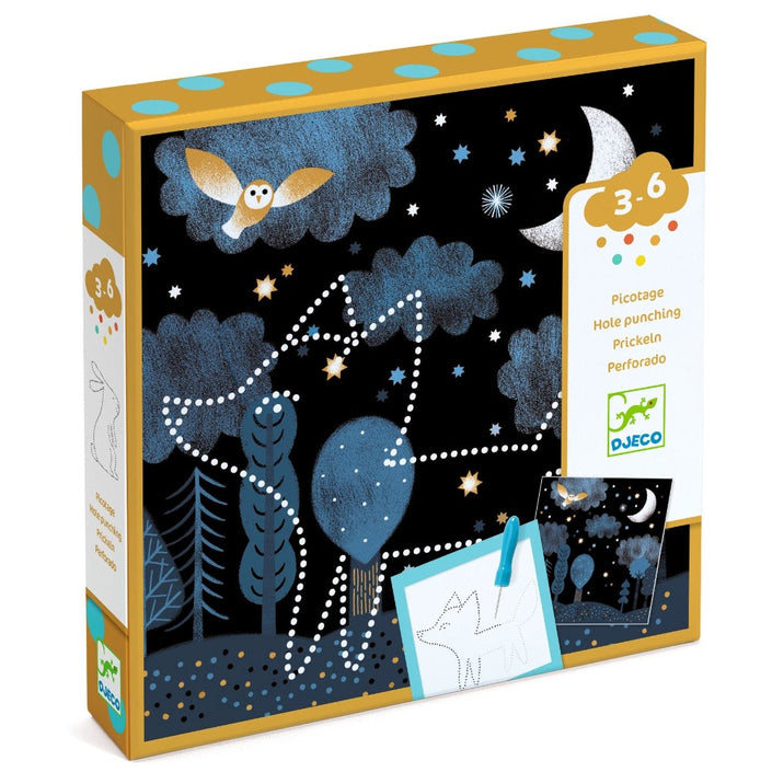 DJECO prikkaarten dieren 3 jr+