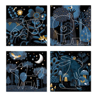 DJECO prikkaarten dieren 3 jr+