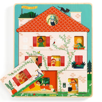 DJECO puzzel 3 lagen chez leo 2jr 3070900014893 a