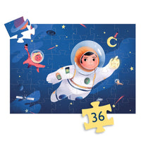 DJECO puzzel astronaut op de maan 4jr 36stks 3070900073012 b