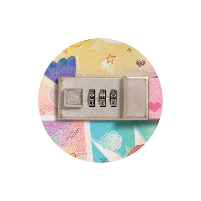 DJECO dagboek met cijferslot Lam A5