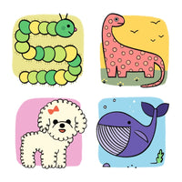 DJECO eduludo tekenkaarten Lama & Co 4 jr+