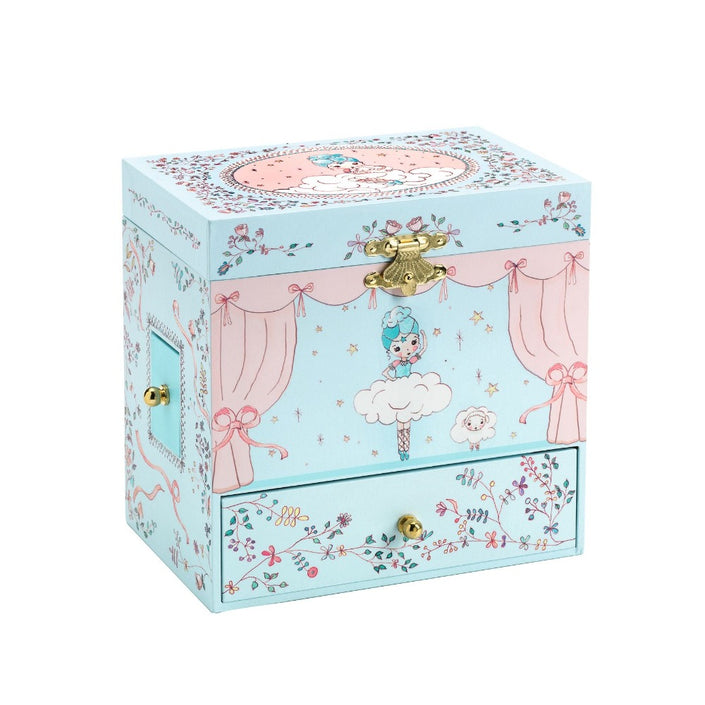 DJECO muziekdoos bijoux ballerina en scene
