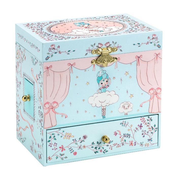 DJECO muziekdoos bijoux ballerina en scene