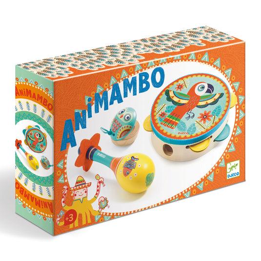 DJECO muziekinstrumenten set animambo 3 jr+