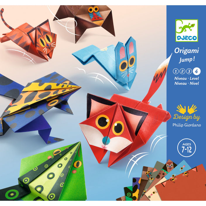 DJECO origami jumping animals 7 jr+