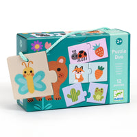 DJECO puzzel duo kleuren DJ08273