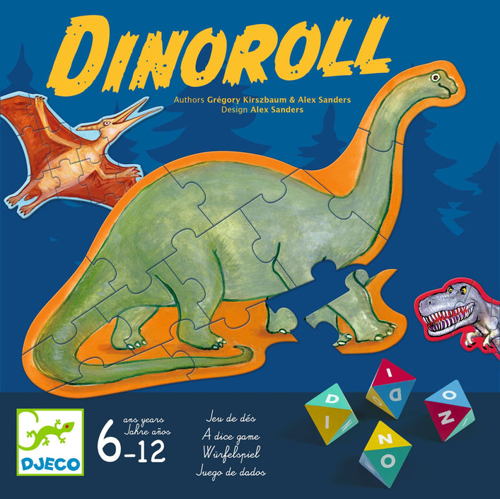 DJECO spel dinoroll 6 jr+