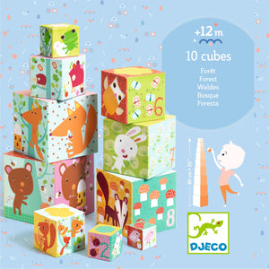 DJECO stapeltoren forest friends 12 mnd+