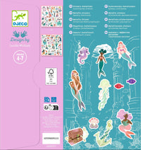 DJECO stickers Zeemeerminnen 4 jr+