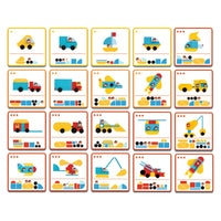 DJECO tangram puzzel Ze geo vroum 3 jr+