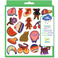 DJECO vilt stickers Silly Ones DJ00951 3070900009516