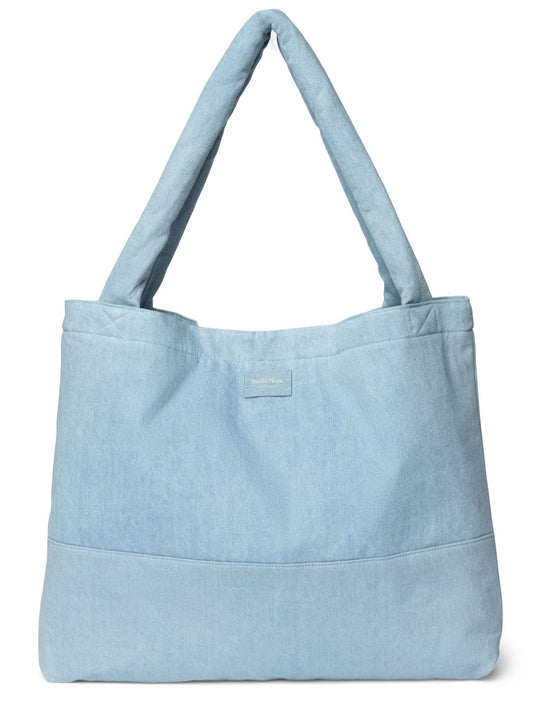 Studio Noos solid mom bag denim
