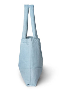 Studio Noos solid mom bag denim