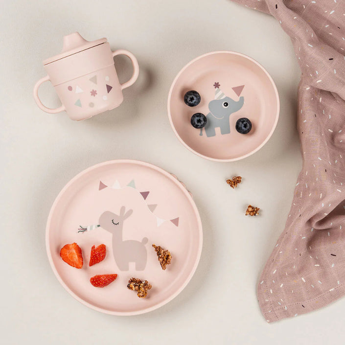 Done by Deer foodie dinner set celebration powder 5712643064176 d