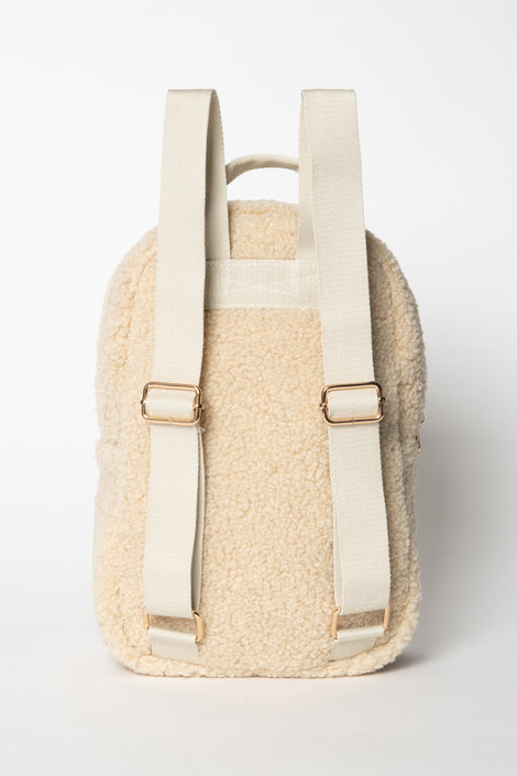 Studio Noos rugzak mini teddy ecru