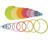 GRIMMS cirkels en ringen pastel 5 jr+10687