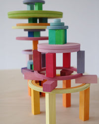 GRIMMS cirkels en ringen pastel 5 jr+10687f