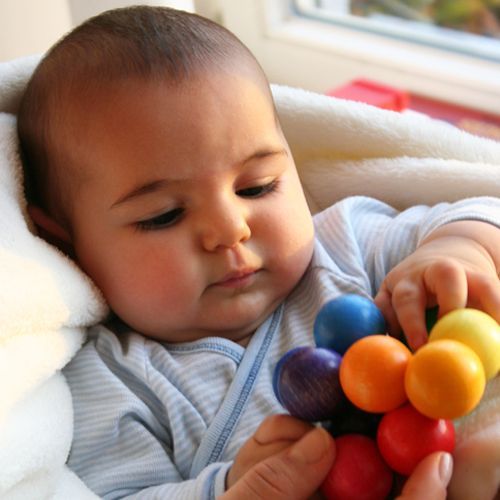 GRIMMS grijpspeeltje regenboog 0 mnd+08121