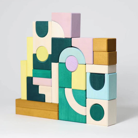 GRIMMS houten blokkenset Movement 1jr 4048565431064 b