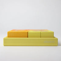 GRIMMS houten bouwset geel 1jr 4048565436878 g