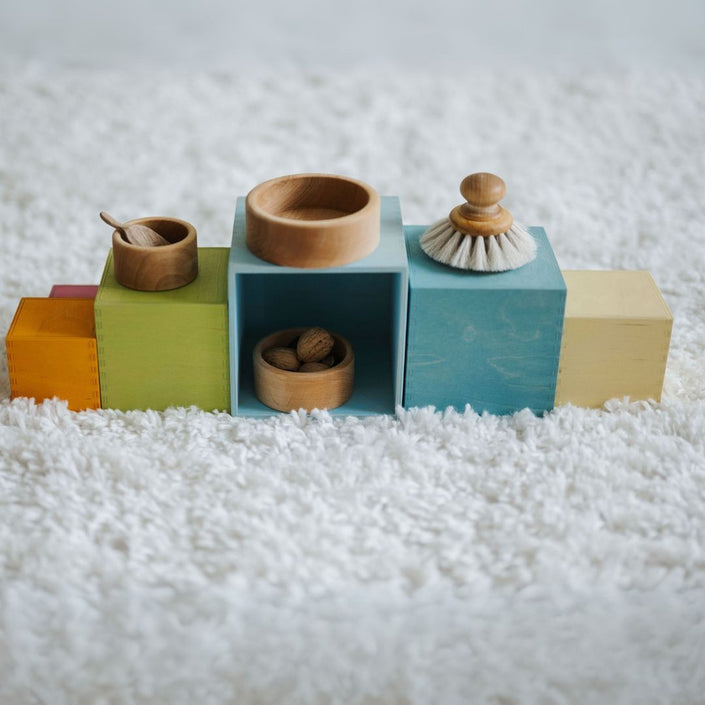 GRIMMS kubussen regenboog pastel 10369 d