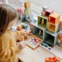 GRIMMS kubussen regenboog pastel 10369 e