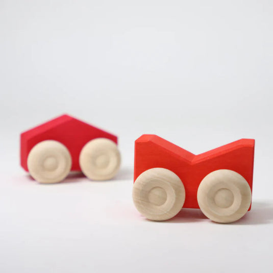 GRIMMS stapel auto's rood 0 mnd+09332