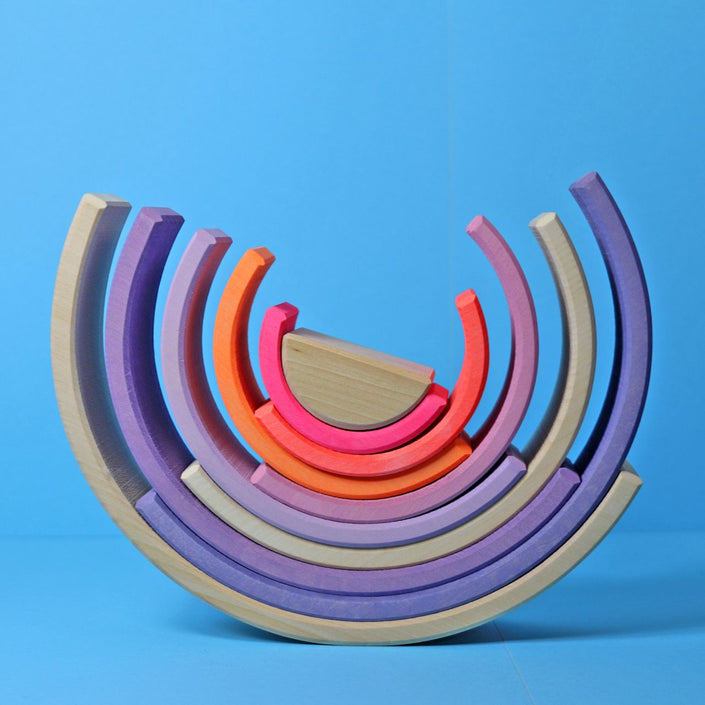 GRIMMS stapel regenboog big neon 15040 b