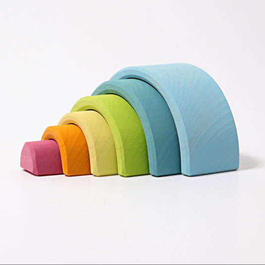 GRIMMS stapel regenboog small pastel 10761