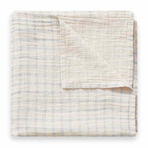 Garbo and Friends hydrofiele doeken gingham blue 60 x 60