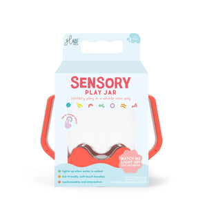 Glo Pals sensory play jar rood 18 mnd+