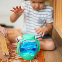 Glo Pals sensory play jar groen 18 mnd+