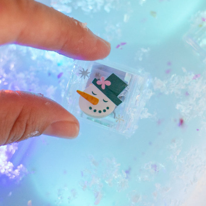 Glo Pals cubes Winter 6 stks 3 jr+GP6PKWINTERc