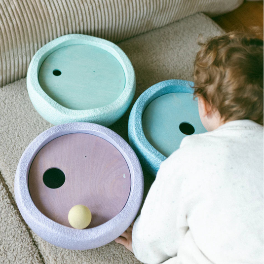 Grimms x Stapelstein Rolling Discs Cool Pastel7