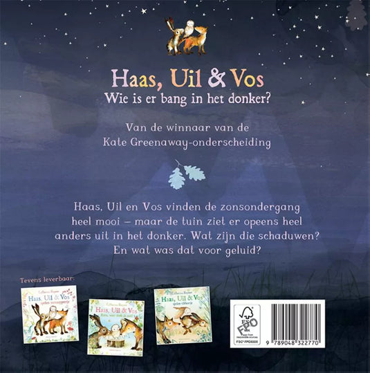 Haas_uil_vos Wie is er bang in het donker 9789048322770 a