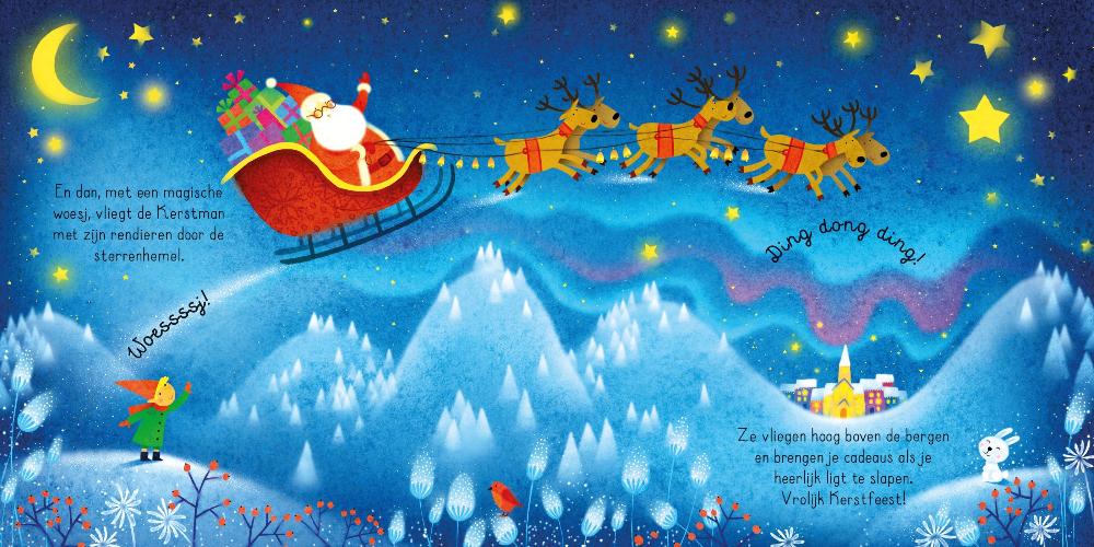 Het dorp van de kerstman - geluidenboek 3 jr+