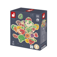 JANOD magneten Groente en Fruit 2 jr+ / 24 stks3