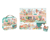 JANOD puzzel Een lange dag 3jr+/ 24 stks2