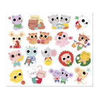 JANOD stickers babydieren 100 stks 18 mnd+4